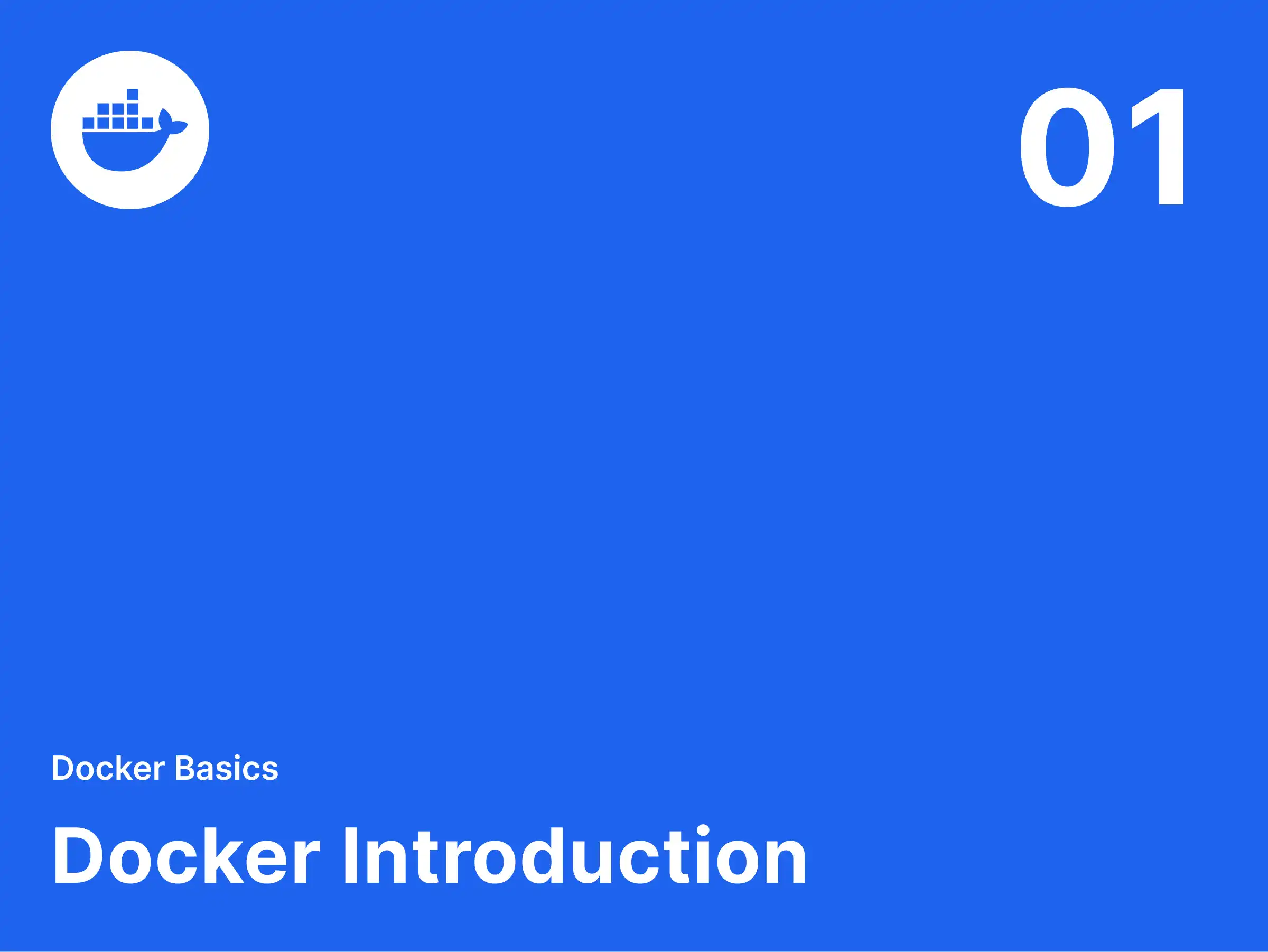 Cover: Chapter 1. Docker Introduction