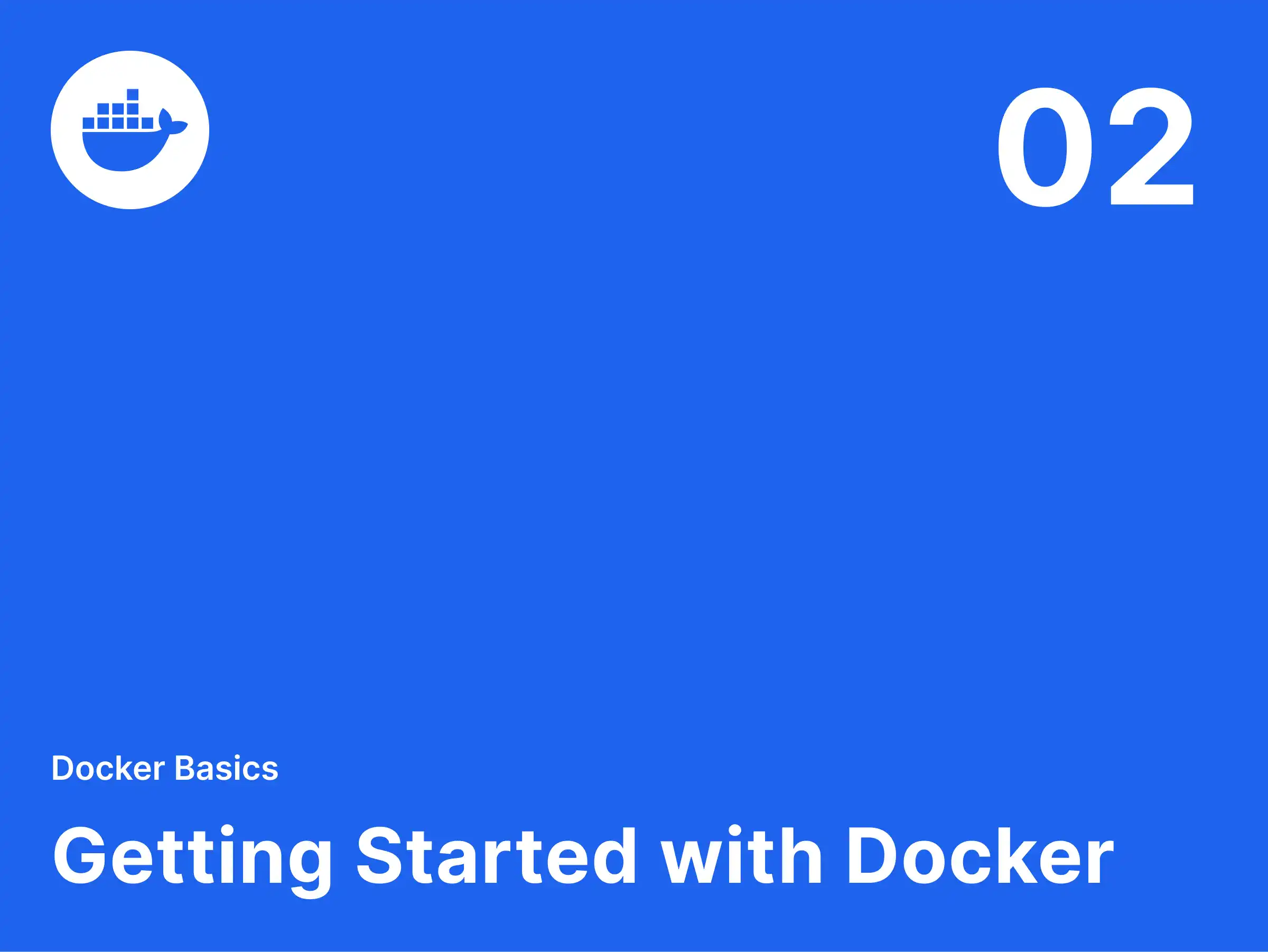 Cover: Chapter 2. Getting Started with Docker