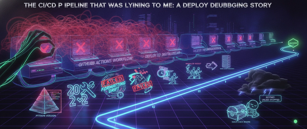 Cover: The CI/CD Pipeline That Was Lying to Us: A Deploy 