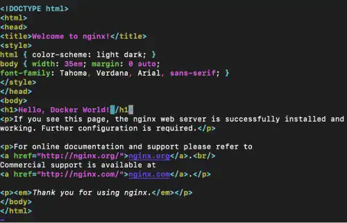 Vim UI